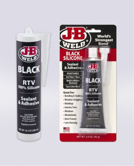 J-B WELD BLACK SILICONE SEALANT & ADHESIVE
